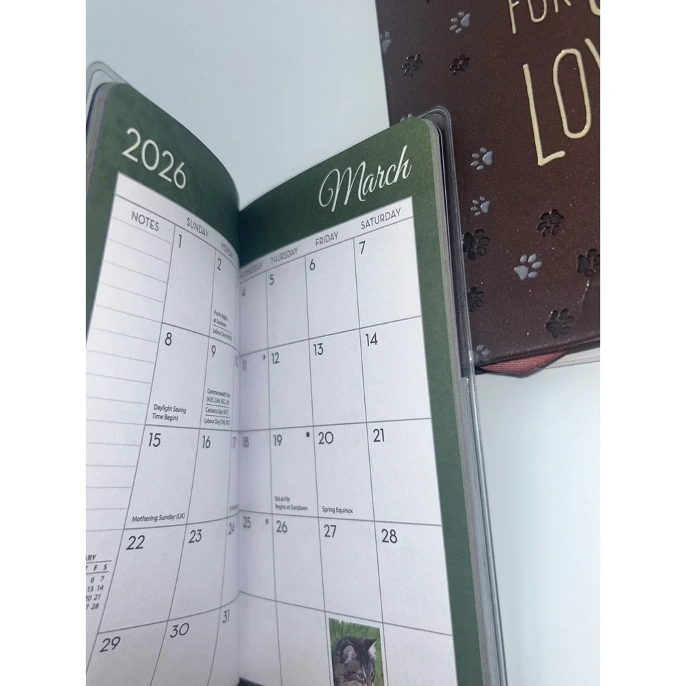 Lang Love of Cats 2025-2026 2Year Planner & 52 Devotions for Cat Lovers Book Set
